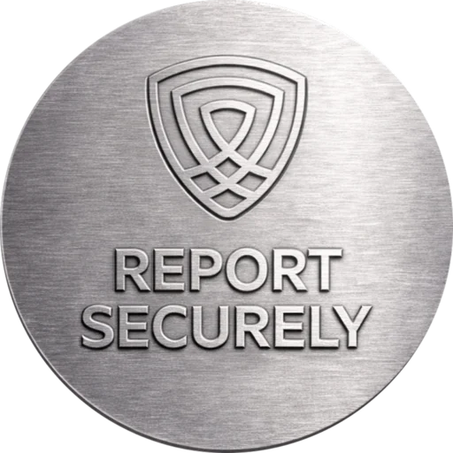 Report Securely shield logo